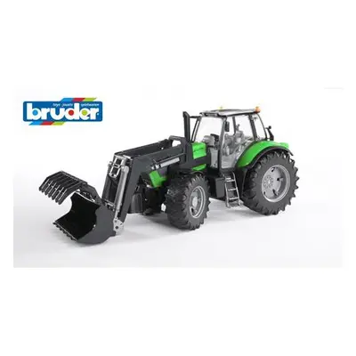 Bruder Traktot DEUTZ Agtrotron X720 + čelní nakladač