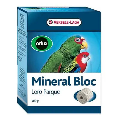 Minerální blok VERSELE-LAGA Loro Parque lisovaný grit s korály velké papoušky 400 g