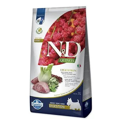 KRMIVO N&D DOG QUINOA DIGESTION LAMB & FENNEL 7 KG