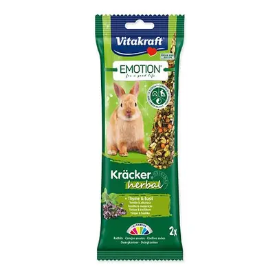 Tyčinky VITAKRAFT Emotion Kracker králík herbal 112 g