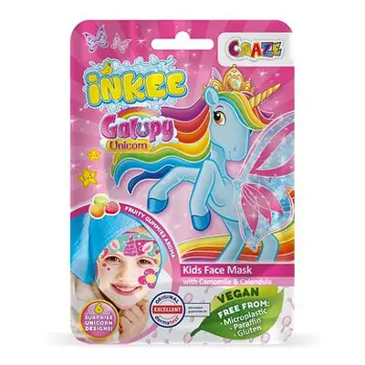 INKEE Obličejová maska Galupy Unicorn