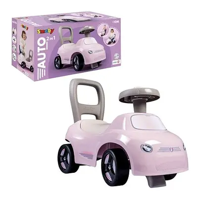 Smoby Odrážedlo Auto Růžové