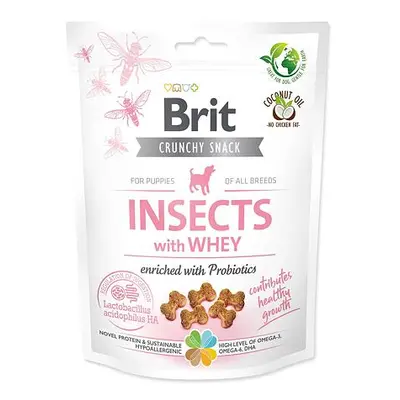 Brit Care Dog Crunchy Cracker. Insects with Whey enriched with Probiotics 200 g