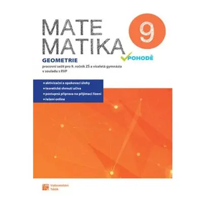 Matematika v pohodě 9 - Geometrie - pracovní sešit