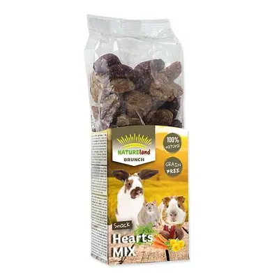 Pochoutka NATURE LAND Brunch srdíčka mix 150 g