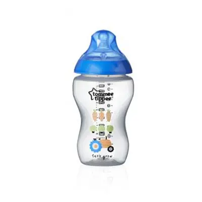 Tommee Tippee Kojenecká láhev C2N modrá 340ml 3m+