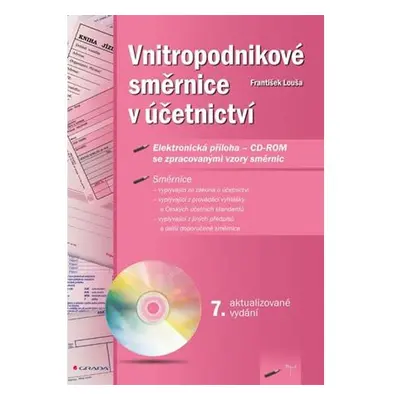 Vnitropodnikové směrnice v účetnictví + CD