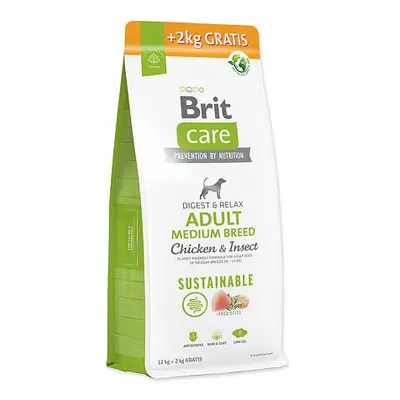 BRIT Care Dog Sustainable Adult Medium Breed 12 + 2 kg