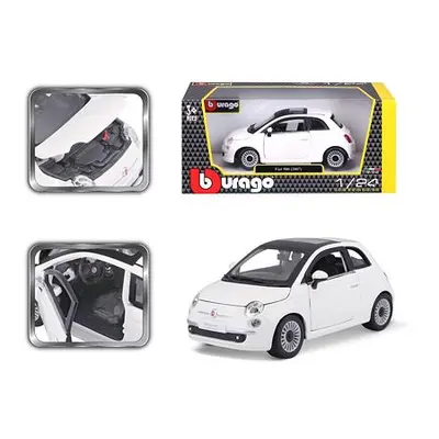 Bburago 1:24 Fiat 500 (2007) White