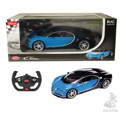 Rastar R/C auto Bugatti Veyron Chiron (1:14) - modrá