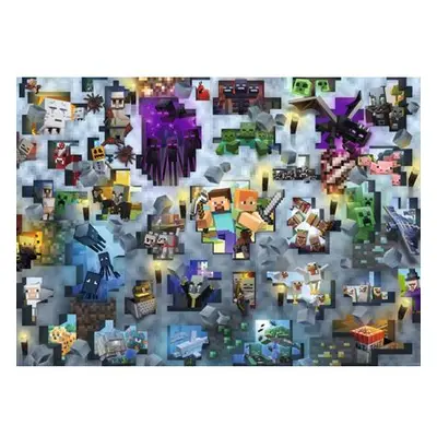 Ravensburger Challenge Puzzle: Minecraft 1000 dílků