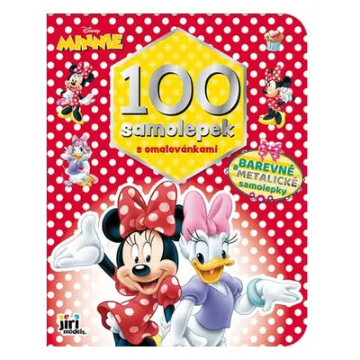 Jiri Models 100 samolepek s omalovánkami Minnie