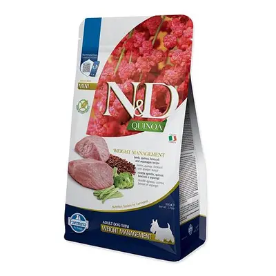 KRMIVO N&D QUINOA DOG WEIGHT MANAGEMENT ADULT MINI 800 GR