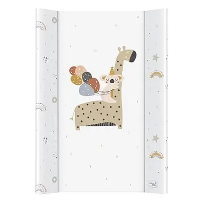 CEBA Podložka přebalovací 2-hranná s pevnou deskou (50x70) Comfort Giraffe