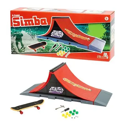 Simba Prstový skateboard s rampou