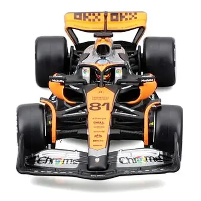 Bburago 1:43 RACE Formula F1 - McLaren F1 Team MCL60 (2023) #81 (Daniel Ricciardo) - with