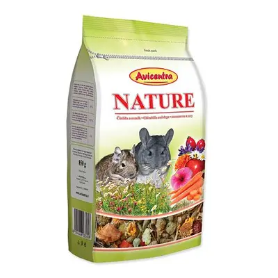 AVICENTRA Nature pro činčily a osmáky 850 g