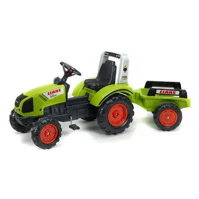 FALK Šlapací traktor Claas Arion 430 s vozíkem