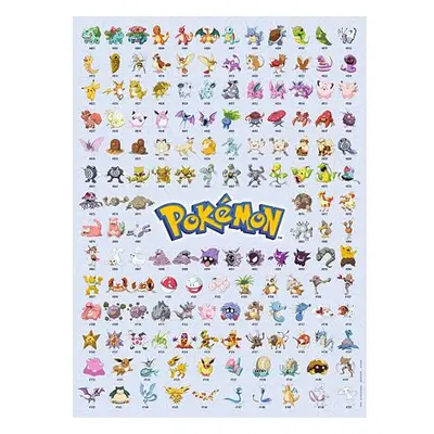 Ravensburger Prvních 151 Pokémonů 500 dílků