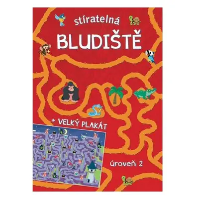 Stíratelná bludiště + velký plakát (úroveň 2)