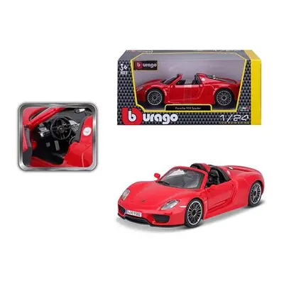 Bburago 1:24 Plus Porsche 918 Spyder Red