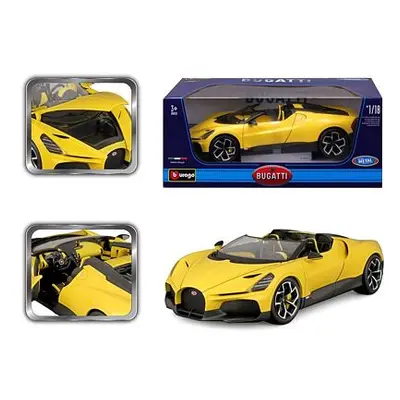 Bburago 1:18 TOP - Bugatti Mistral - Yellow