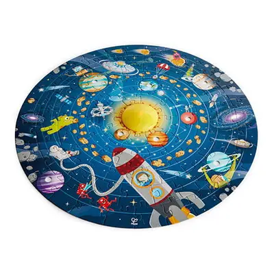 HAPE Dětské puzzle Sluneční soustava LED