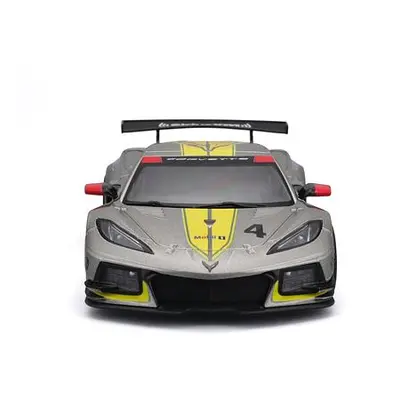 Bburago 1:24 Racing - 2020 Chevrolet Corvette - C8R #4 Yellow