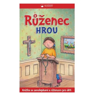 Růženec hrou - Knížka se samolepkami a růžencem pro děti