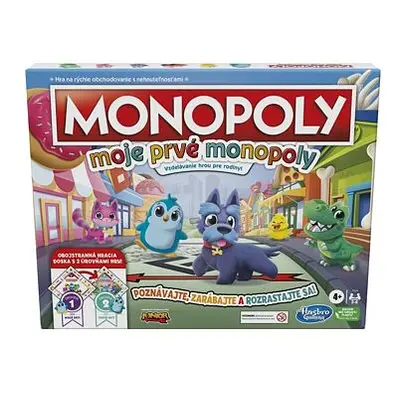 14F4436634 MOJE PRVNÍ MONOPOLY SK - poškozený obal