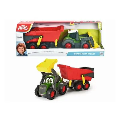 D 4119000 ABC Traktor s přívěsem 65 cm - poškozený obal