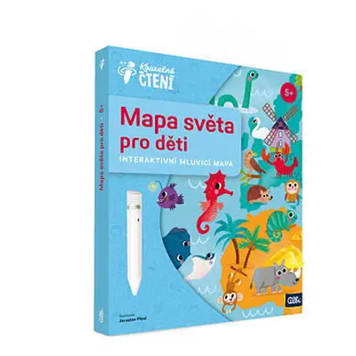 Albi Kouzelné čtení Mapa světa pro děti