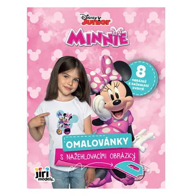 Jiri Models Omalovánky s nažehlovacími obrázky Minnie