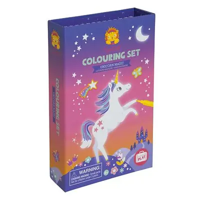 Tiger Tribe Omalovánky Colouring Set - Unicorn Magic