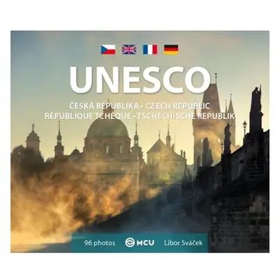 Česká republika UNESCO - malá/česky, anglicky, francouzsky, německy