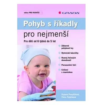 Pohyb s říkadly pro nejmenší - Pro děti od 6 týdnů do 5 let