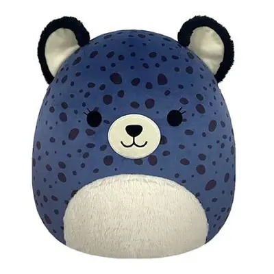 SQUISHMALLOWS Modrý gepard s chlupatým bříškem - Spotts, 50 cm