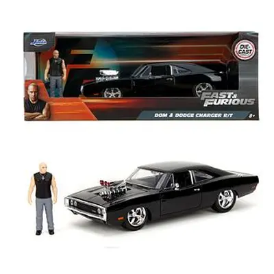 Jada Rychle a zběsile auto 1970 Dodge Charger 1:24 + figurka Dominic Toretto