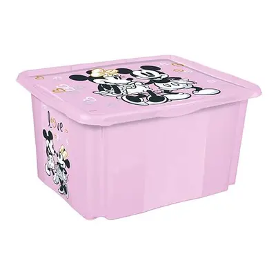 Úložný box s víkem Minnie 45l