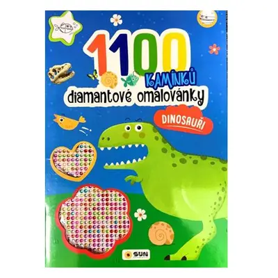 Diamantové omalovánky Dinosauři - 1100 kamínků