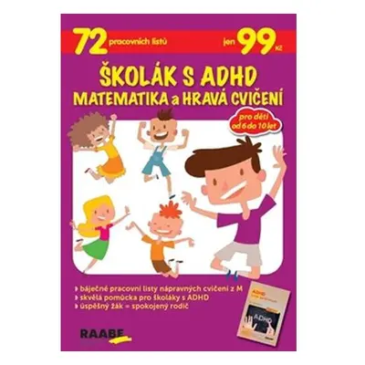 Školák s ADHD Matematika a hravá cvičení