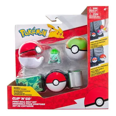 4695283 Clip 'n' Go Poké Ball Belt Set - poškozený obal