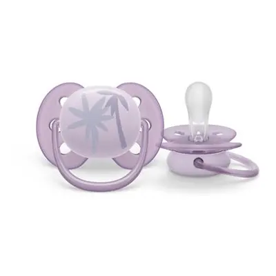 Philips AVENT Šidítko Ultrasoft Premium 0-6m fialová, 1 ks