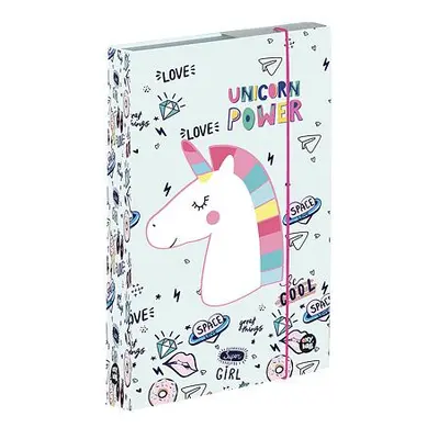 Oxybag Box na sešity A5 Jumbo Unicorn iconic