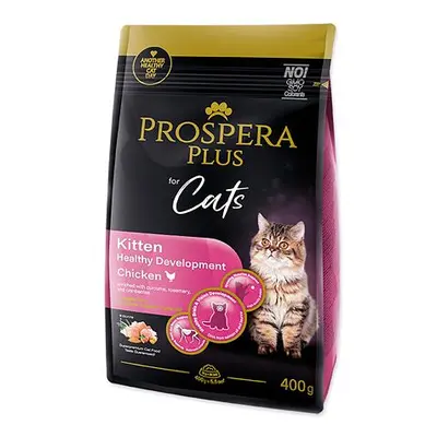 Krmivo Prospera Plus Kitten Chicken Healthy Development 0,4kg