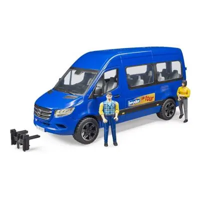 Bruder M.B. Sprinter, minibus, figurky