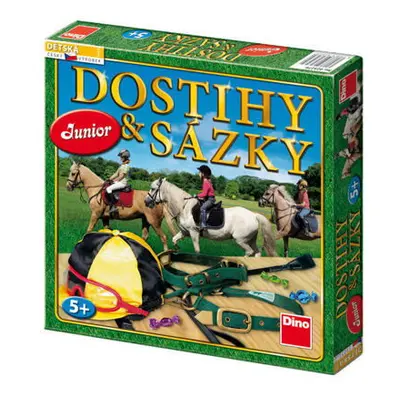 32623279 Dostihy a sázky junior hra - poškozený obal