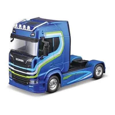 Bburago 1:43 Haulers Custom Cabs Scania 770S Blue