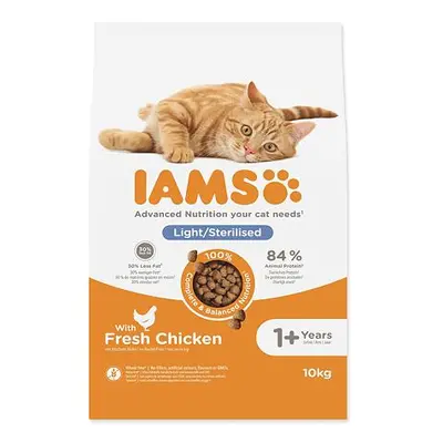 IAMS CAT AD WC/STRLZD CKN 10KG