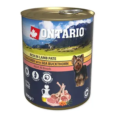 Konzerva ONTARIO jehněčí paté s bylinkami 800 g